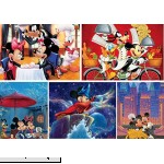 Ceaco Disney 5 in 1 Multi-Pack Jigsaw Puzzle 750 Piece  B074PFVQMD